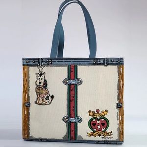 Brighton 2019 “In Love We Trust” Canvas Tote